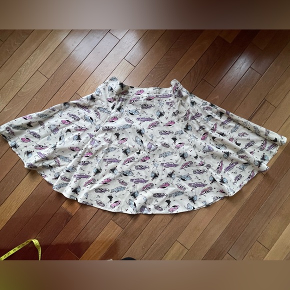 Collectif London 50s Car Print Swing Skirt – Size 3XL (UK 20) - Picture 4 of 15